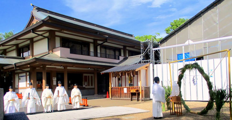 夏越大祓式(なごしのおおはらえしき)に参加しました！！